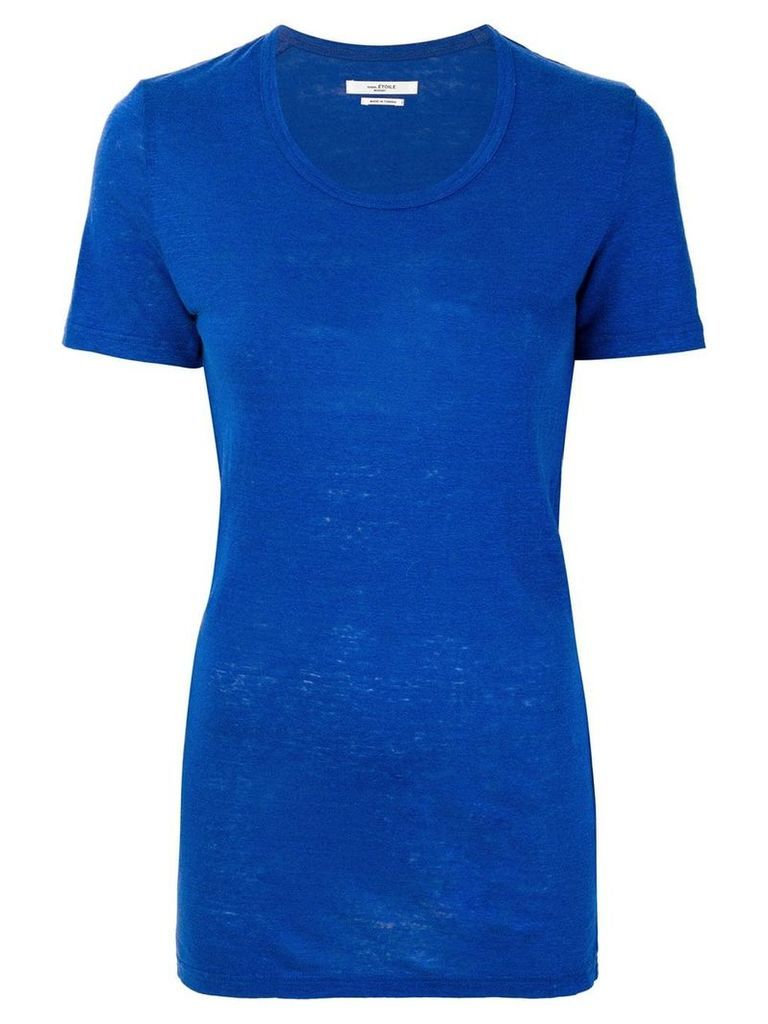 Isabel Marant Étoile linen T-shirt - Blue
