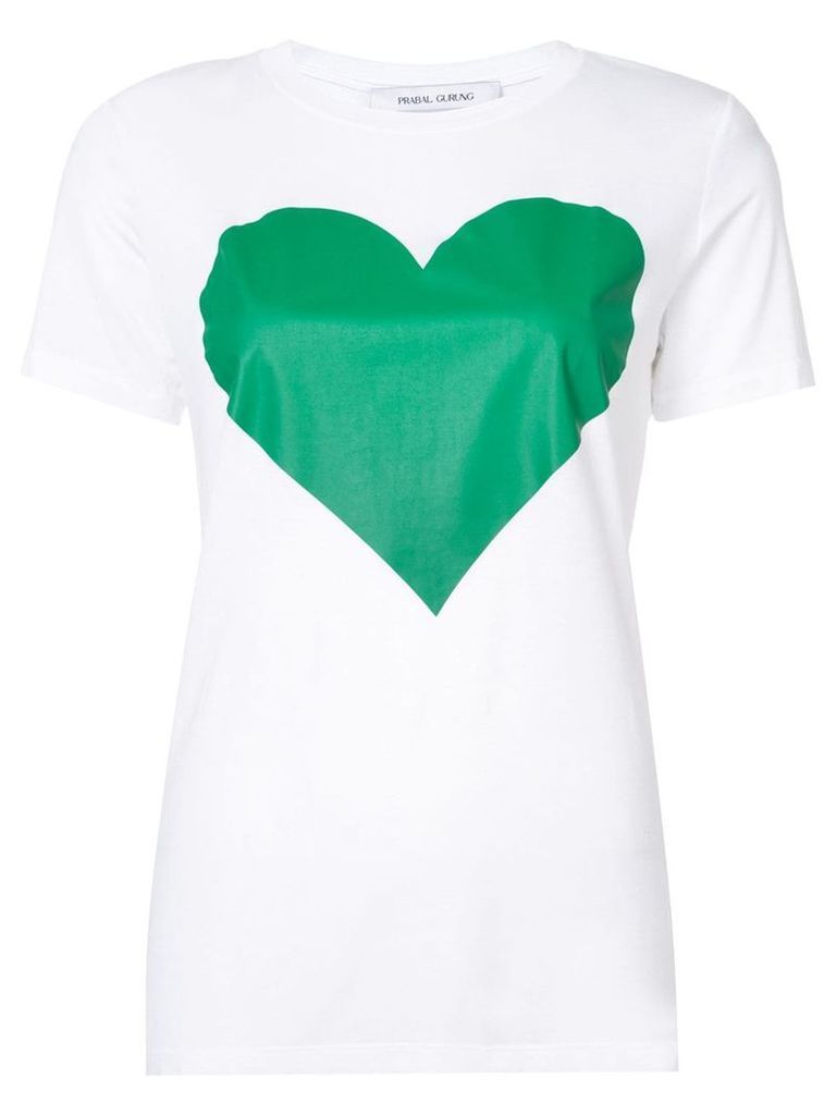 Prabal Gurung heart T-shirt - White