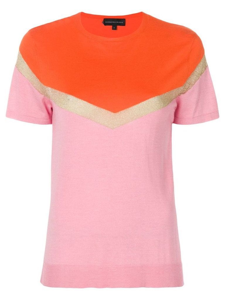 Cashmere In Love Igne knitted top - PINK