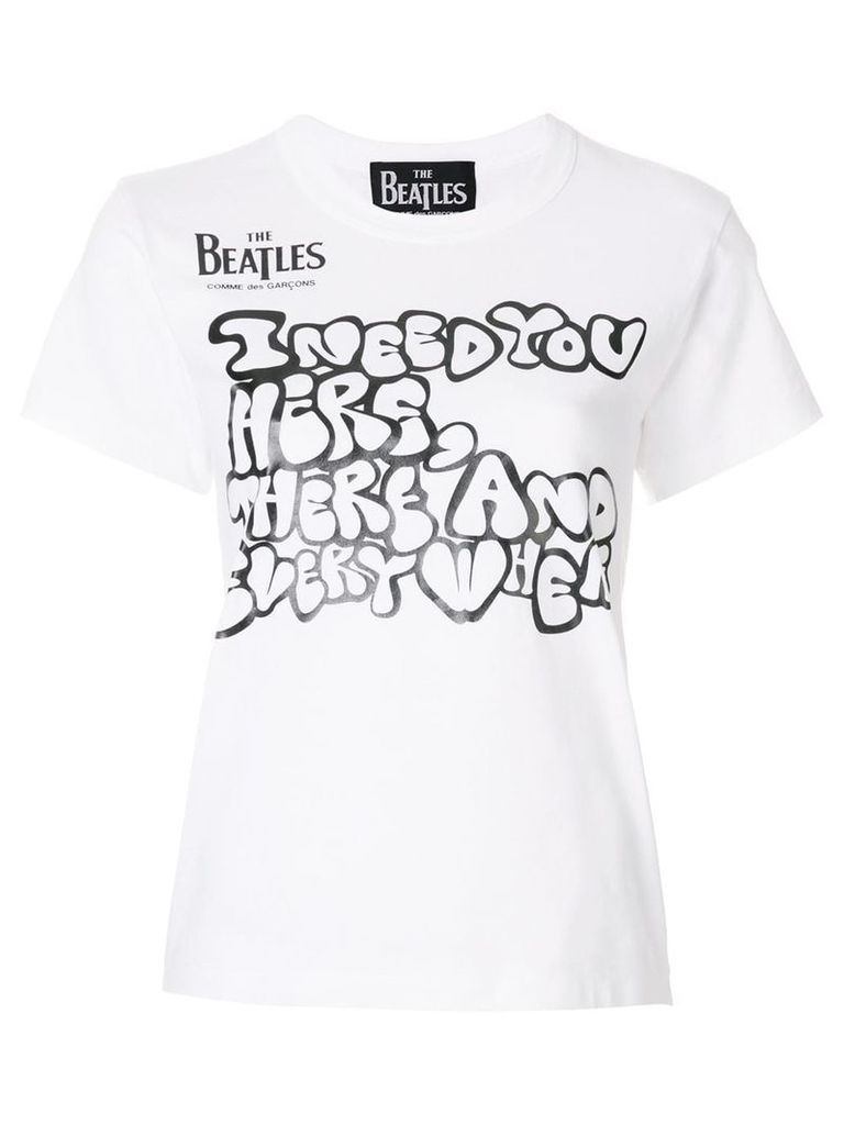 The Beatles X Comme Des Garçons The Beatles T-shirt - White