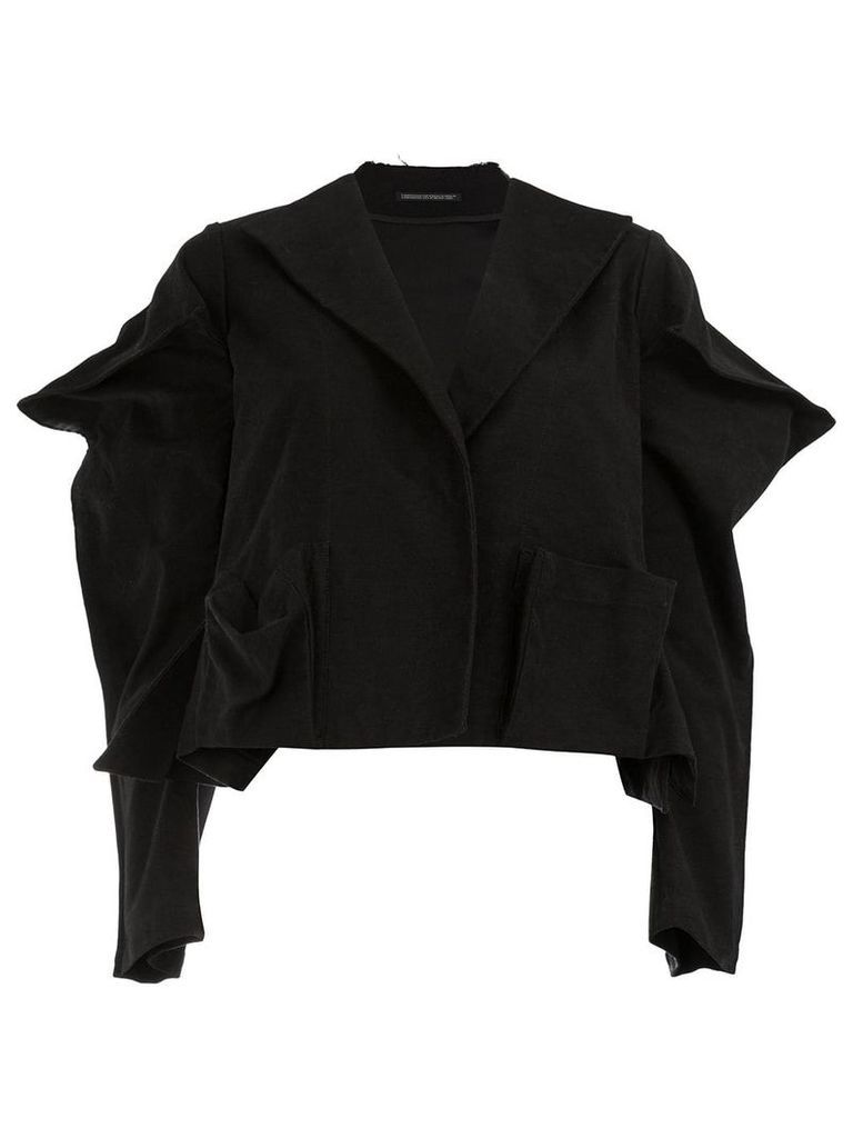 Yohji Yamamoto pointed sleeves blazer - Black