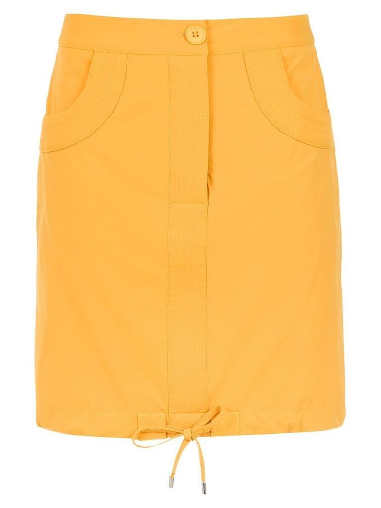 Egrey high waisted skirt - Yellow
