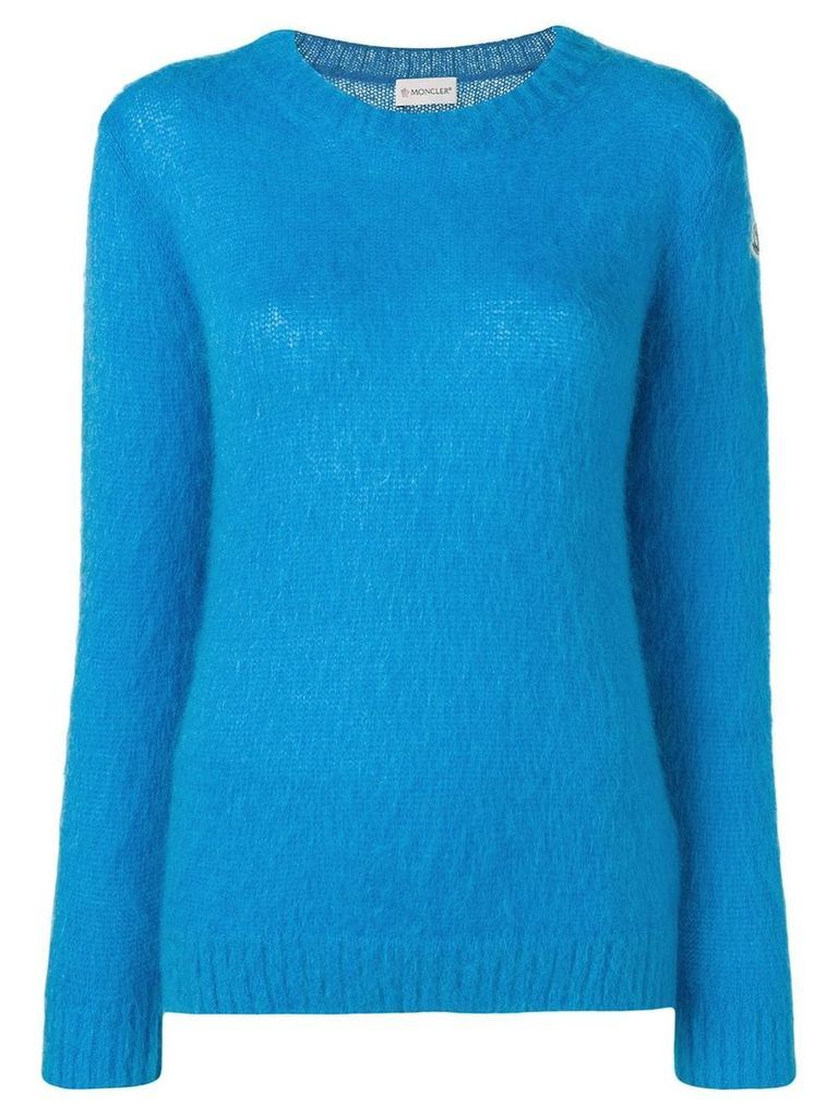 Moncler knitted sweater - Blue