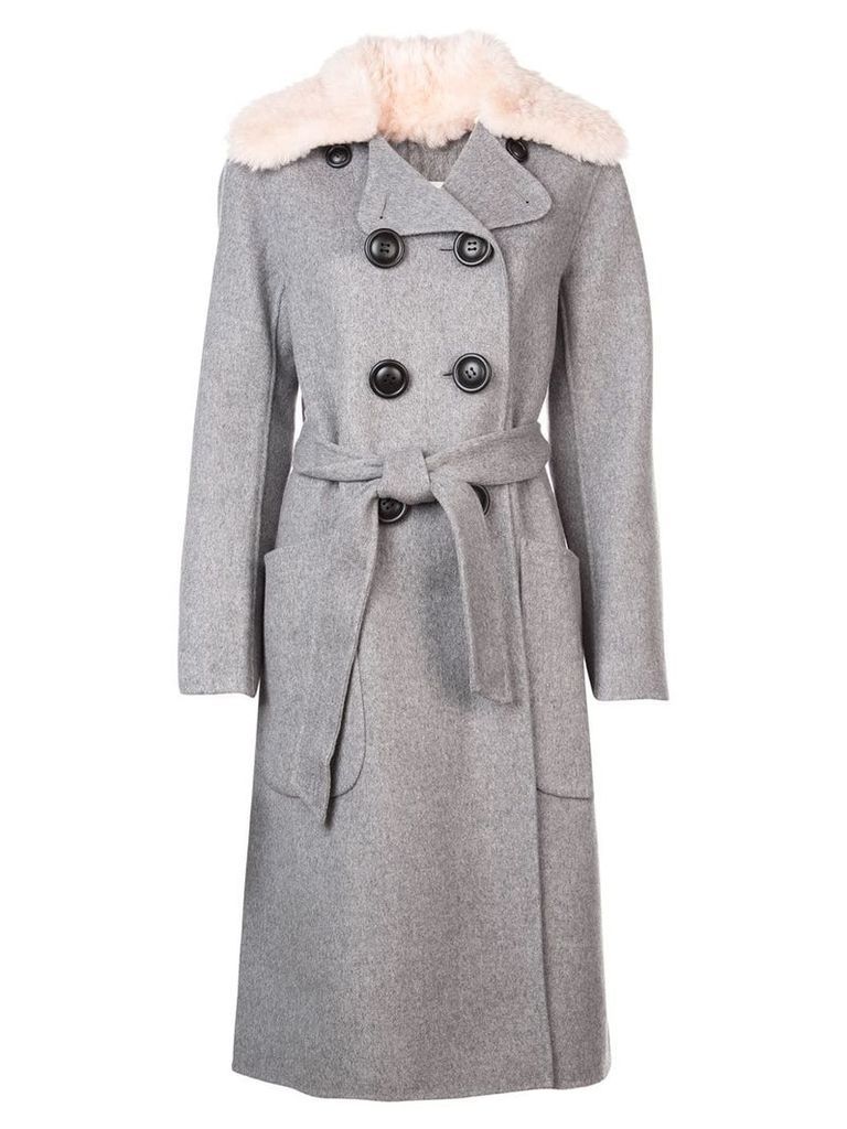 Coach luxury wool trench coat - Grey
