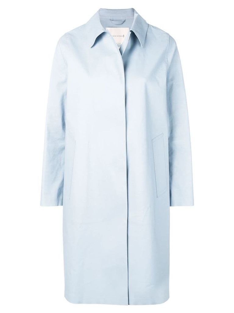 Mackintosh Pale Blue Bonded Cotton Coat LR-020