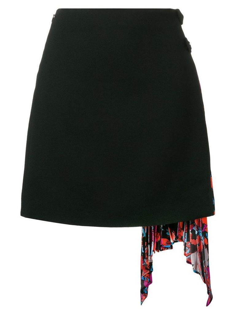 Givenchy side pleated skirt - Black
