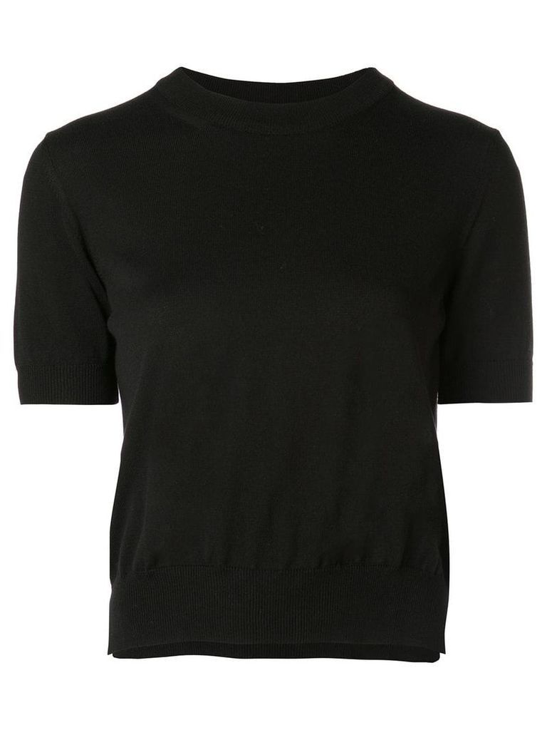 Maison Margiela short-sleeved pullover - Black
