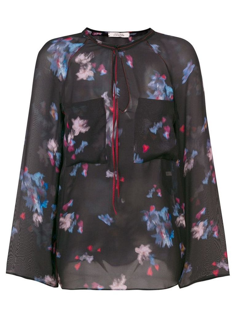 Dorothee Schumacher floral print blouse - Black