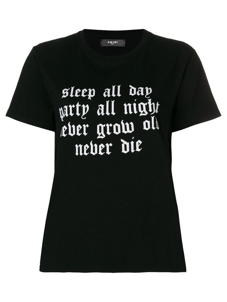 AMIRI Sleep All Day T-shirt - Black