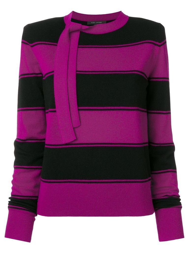 Marc Jacobs striped knit jumper - Pink
