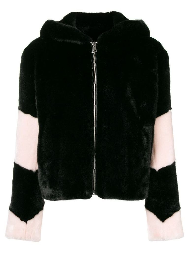 La Seine & Moi Louve faux fur jacket - Black