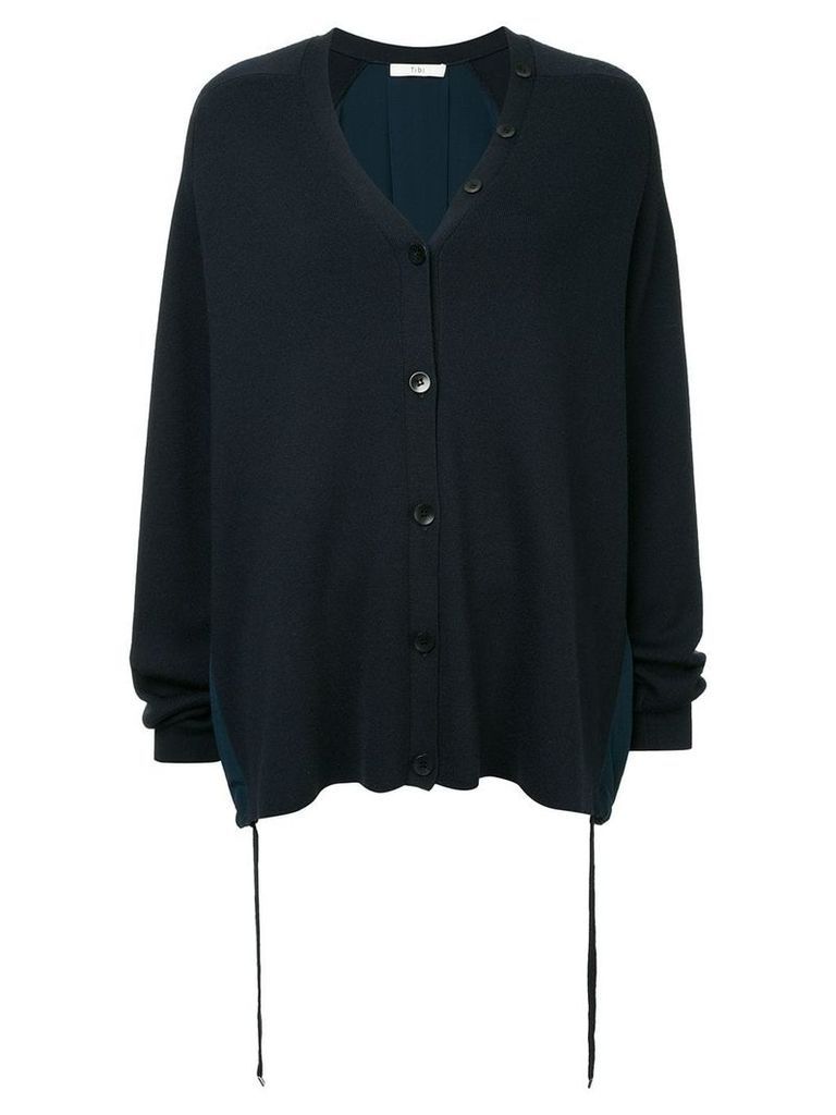 Tibi luxe knitted cardigan - Blue