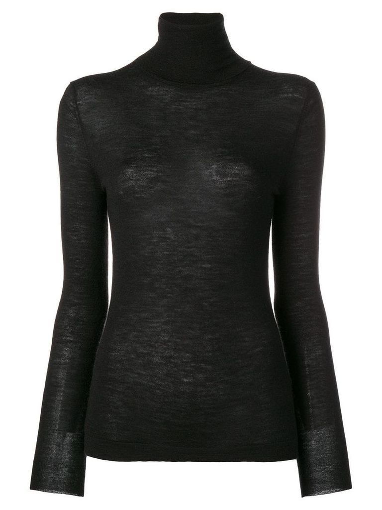 Cashmere In Love Shayne roll neck sweater - Black