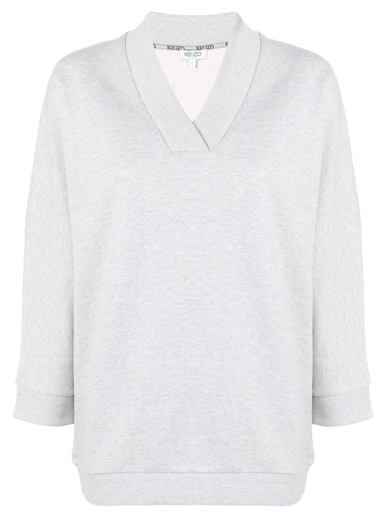 Kenzo V-neck sweatshirt - Grey