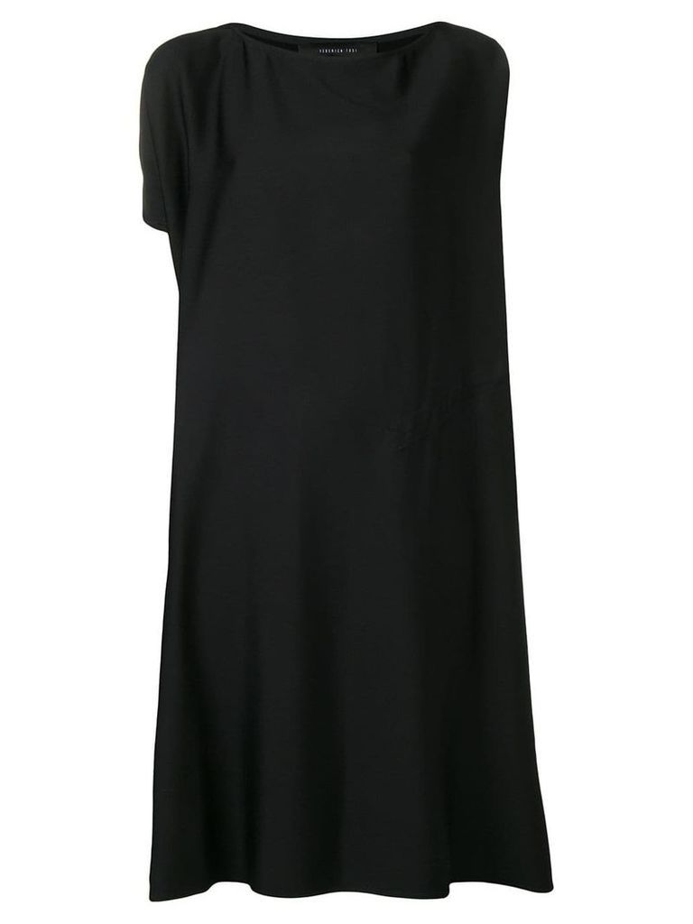 Federica Tosi boxy sleeveless dress - Black