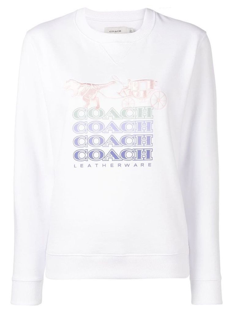 Coach Shadow Rexy sweater - White