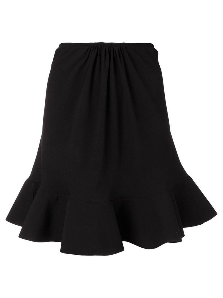 Chloé high-waisted ruffle skirt - Black