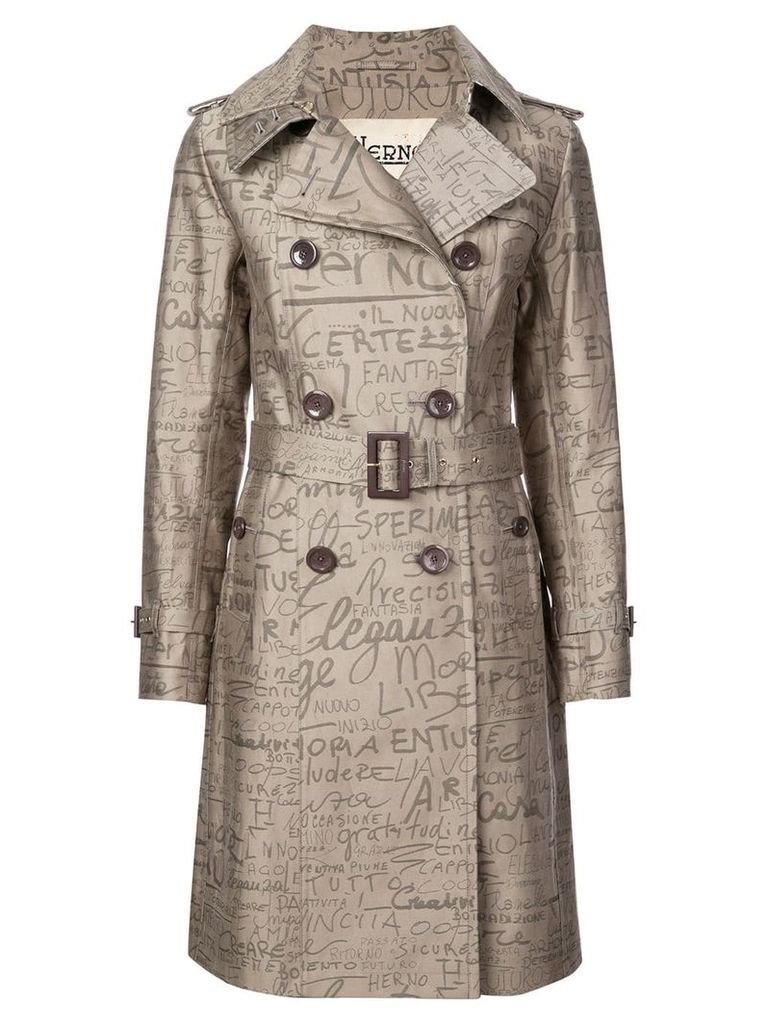 Herno 70th Limited Edition trench coat - Brown