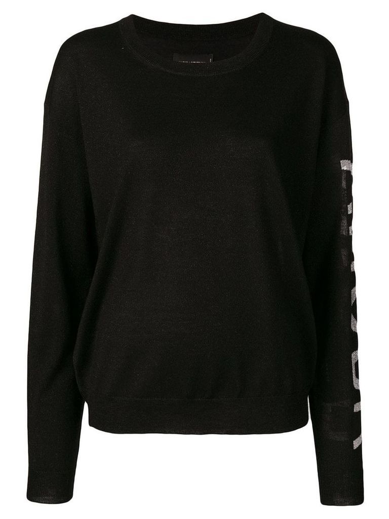 Zadig & Voltaire round neck sweater - Black