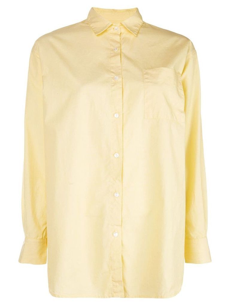 A Shirt Thing chest pocket shirt - Yellow