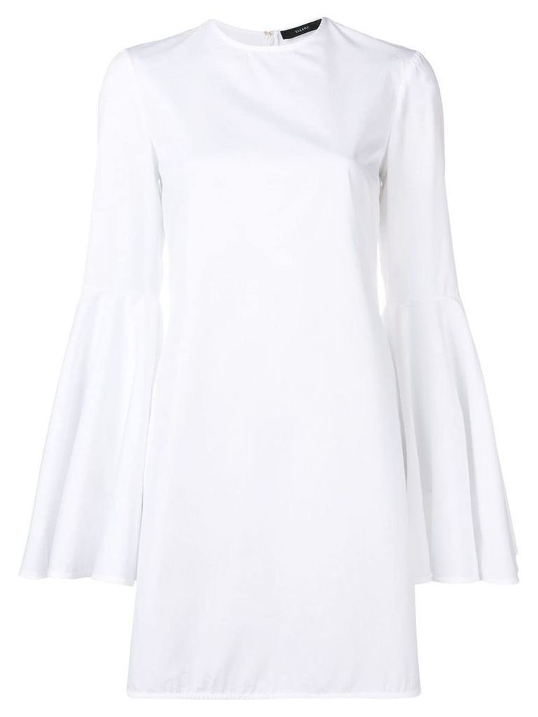 Ellery bell sleeves dress - White