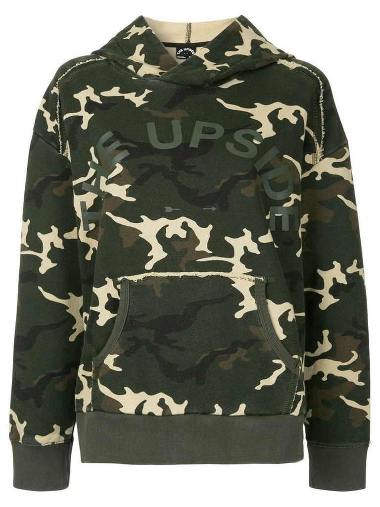 The Upside camouflage hoodie - Green