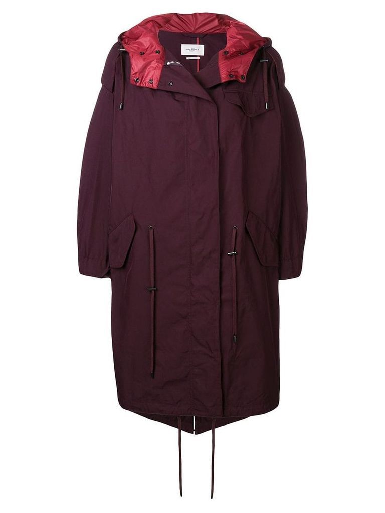 Isabel Marant Étoile oversized zipped coat - Red