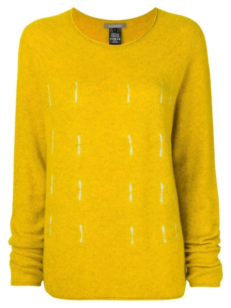 Suzusan relaxed fit jumper - Yellow