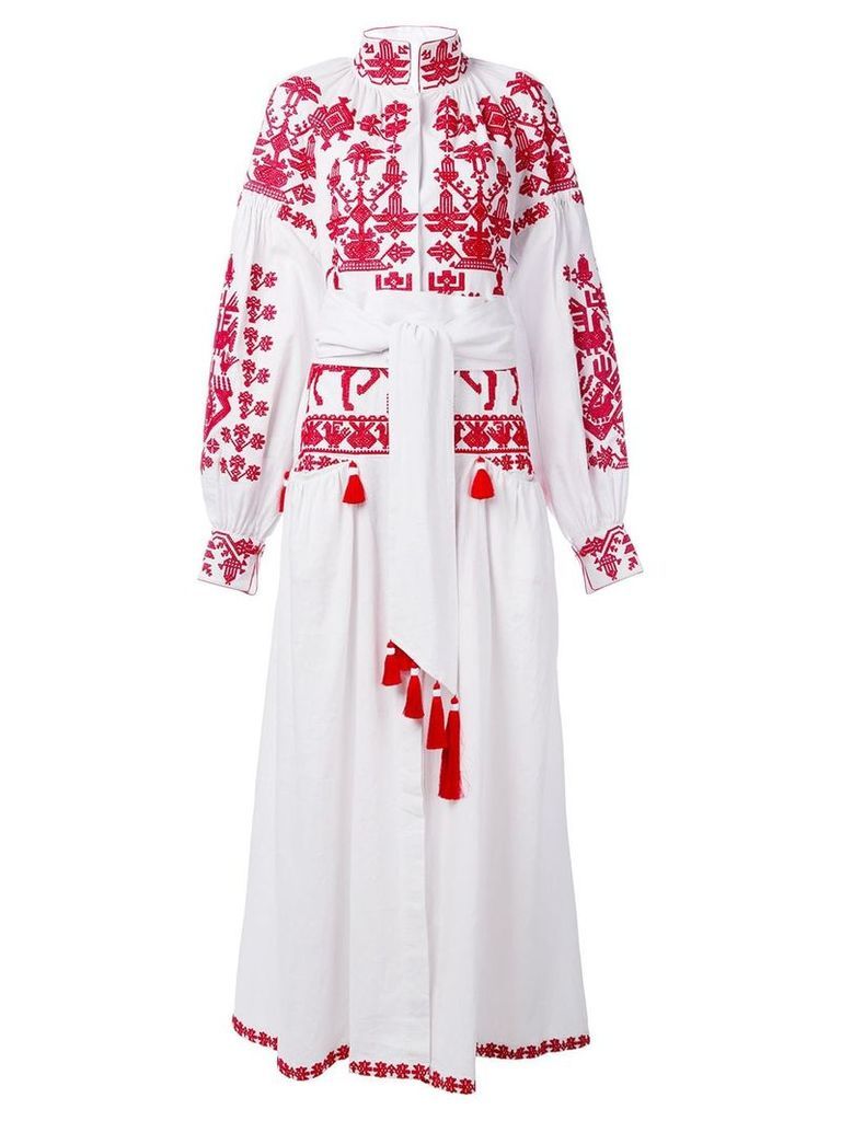 Yuliya Magdych 'Litopys' dress - White