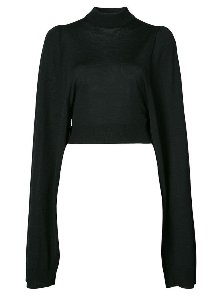 Vera Wang classic long-sleeve sweater - Black
