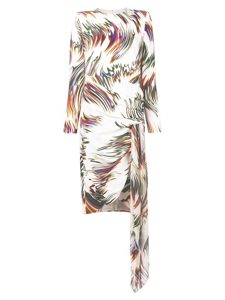 Givenchy swirl print dress - White
