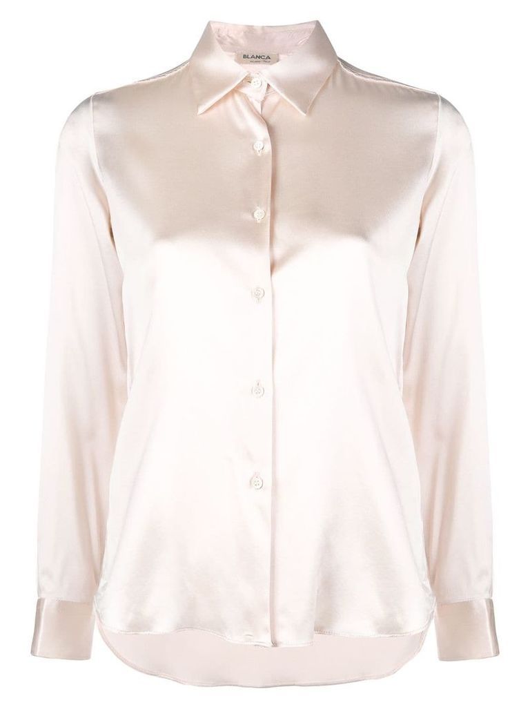Blanca Vita classic evening shirt - White