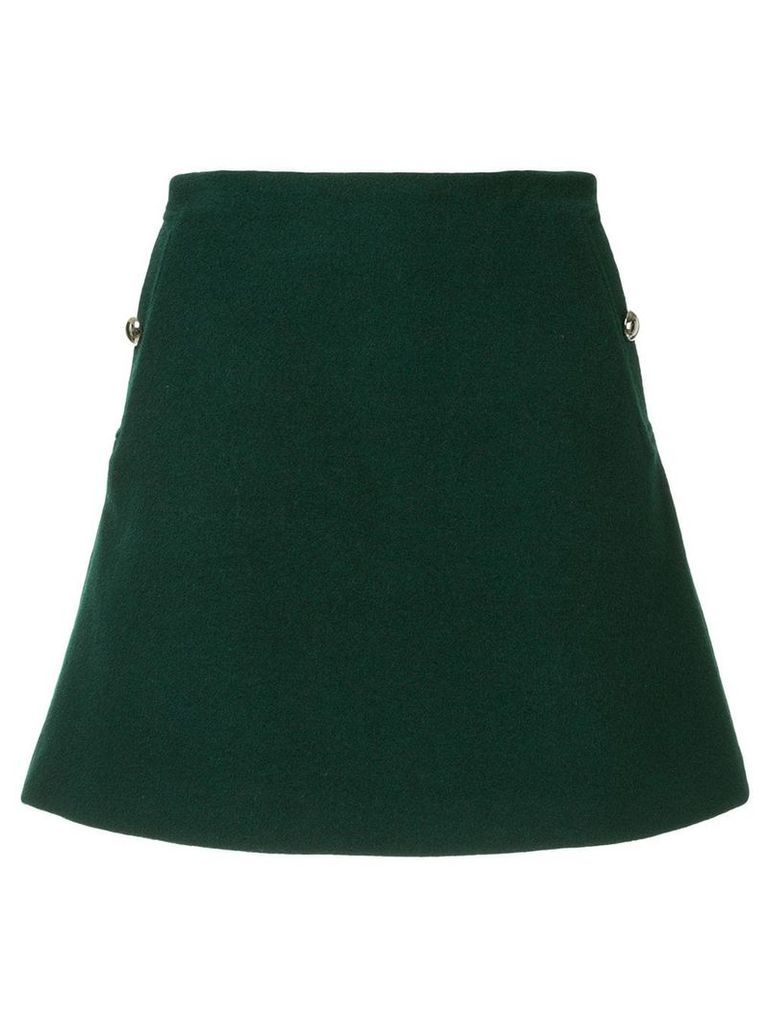 Macgraw Detector A-line skirt - Green