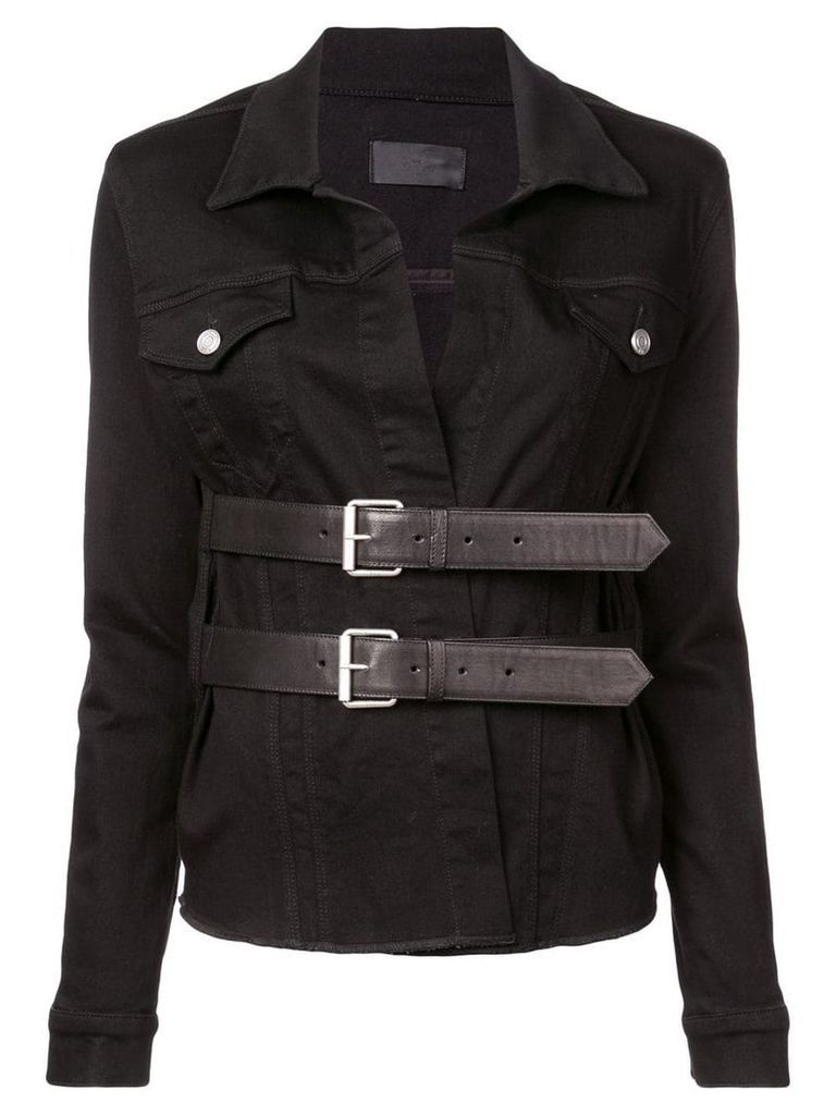 RtA bella overshirt jacket - Black