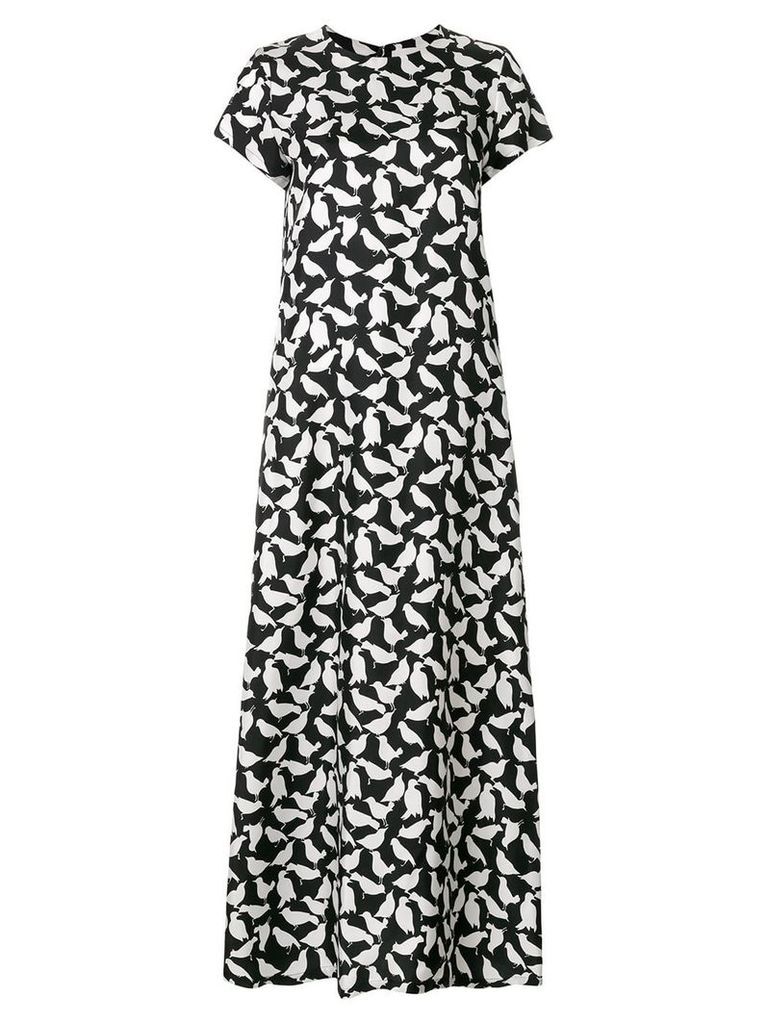La Doublej bird print dress - Black