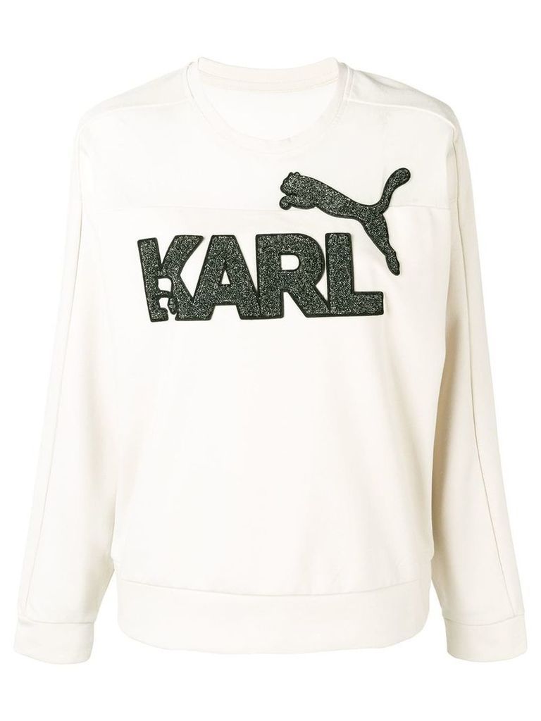 Karl Lagerfeld Karl Lagerfeld x Puma sweatshirt - NEUTRALS