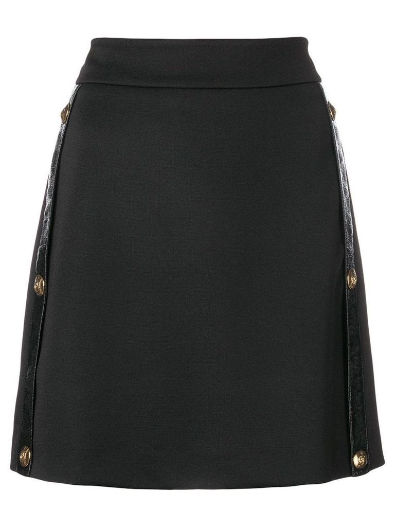 Versus mini a-line skirt - Black