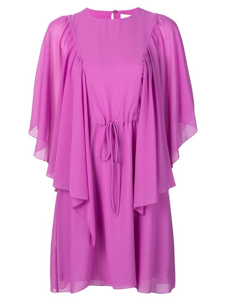 See by Chloé flared sleeves dress - PINK