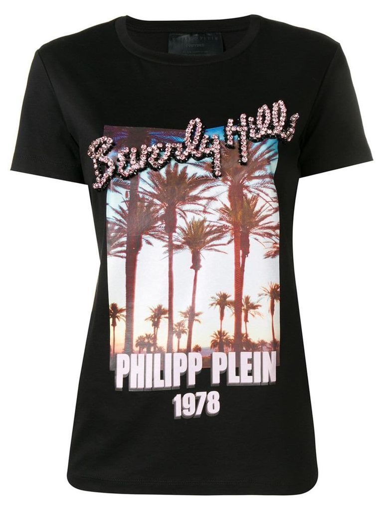 Philipp Plein printed T-shirt - Black