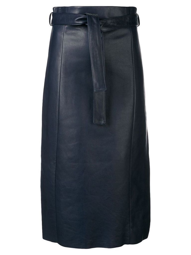 Drome high-waisted midi skirt - Blue