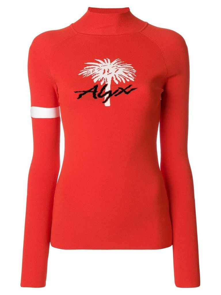 1017 ALYX 9SM Palm Tree sweater - Red