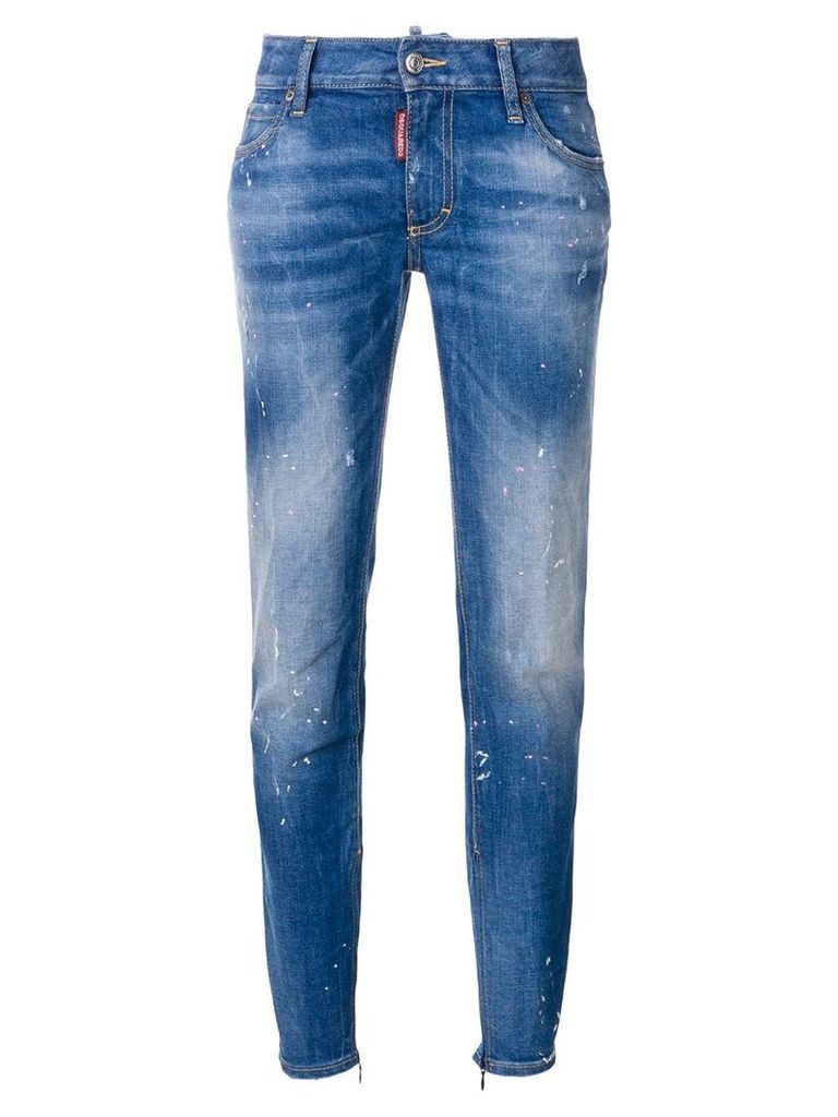 Dsquared2 medium waist Twiggy jeans - Blue