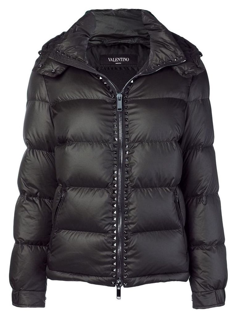 Valentino down feather filled puff jacket - Black