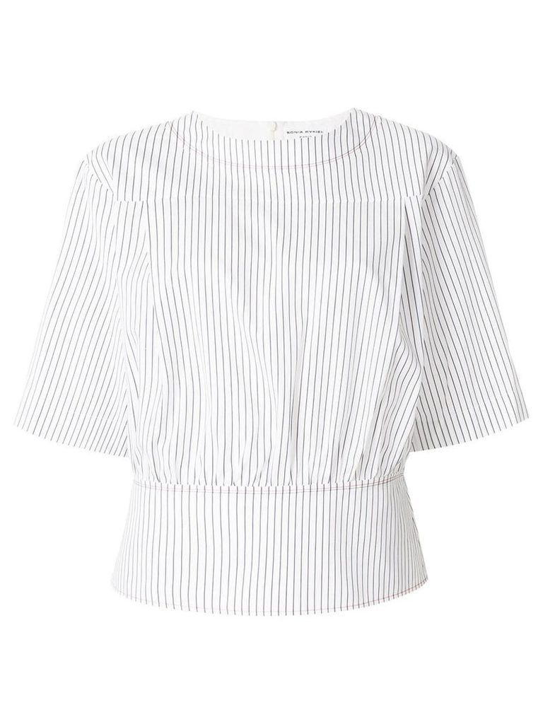 Sonia Rykiel striped blouse - White