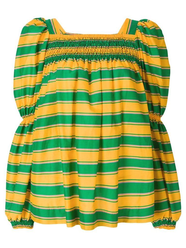La Doublej striped blouse - Green