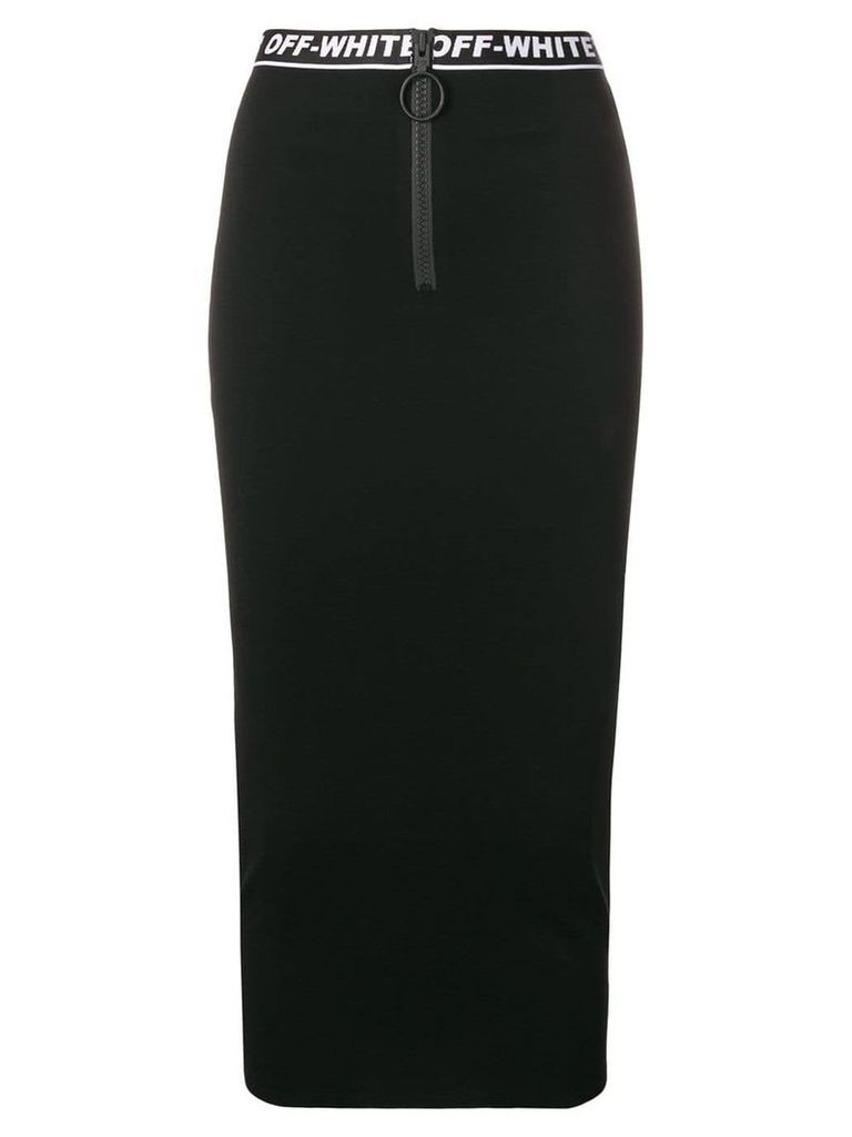 Off-White Diag pencil skirt - Black