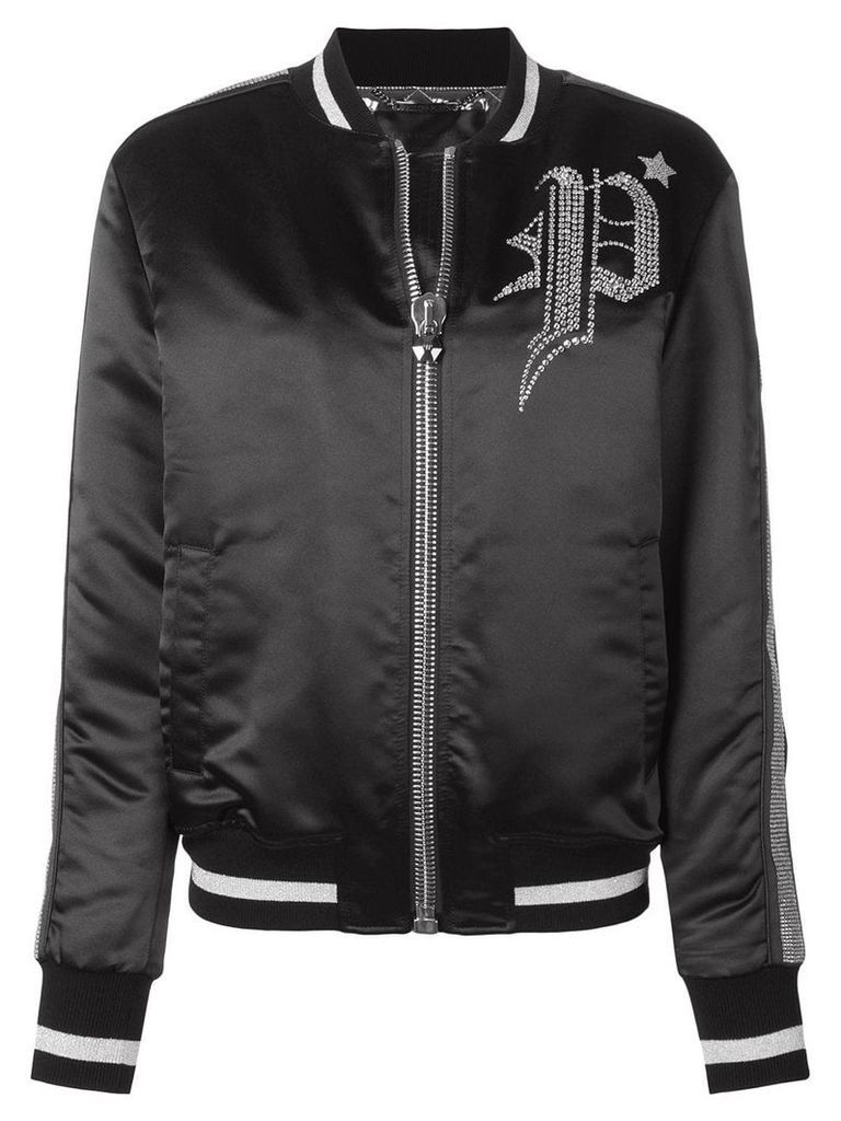 Philipp Plein Fancy Plein bomber jacket - Black