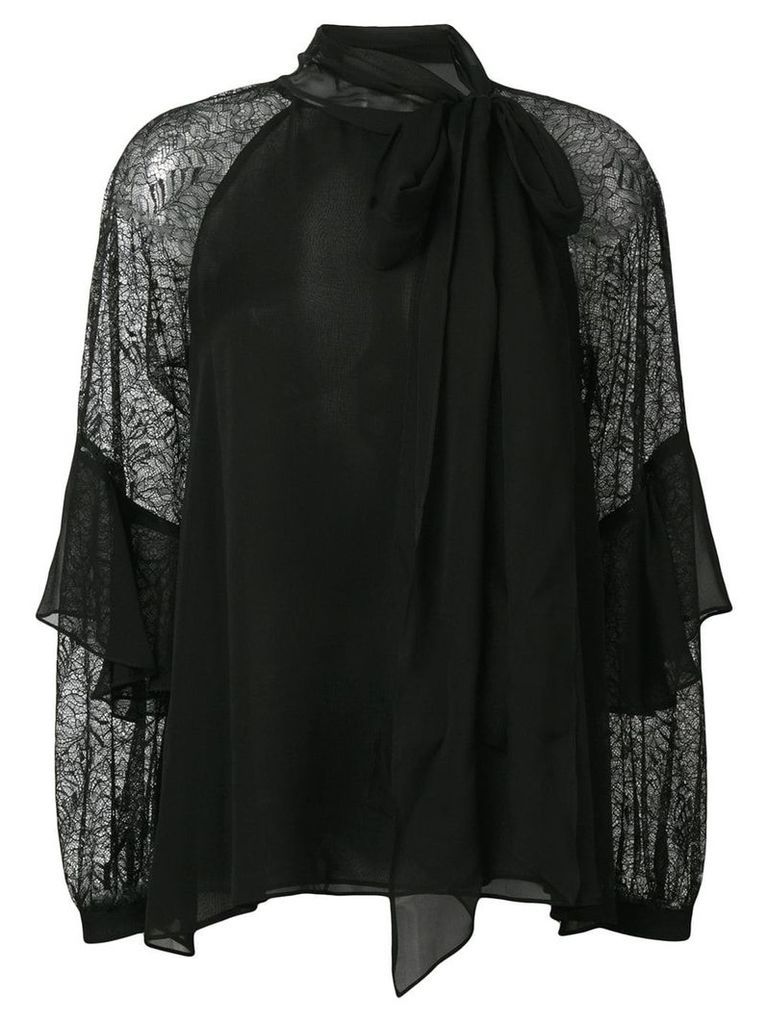 Diane von Furstenberg Mariella chiffon blouse - Black