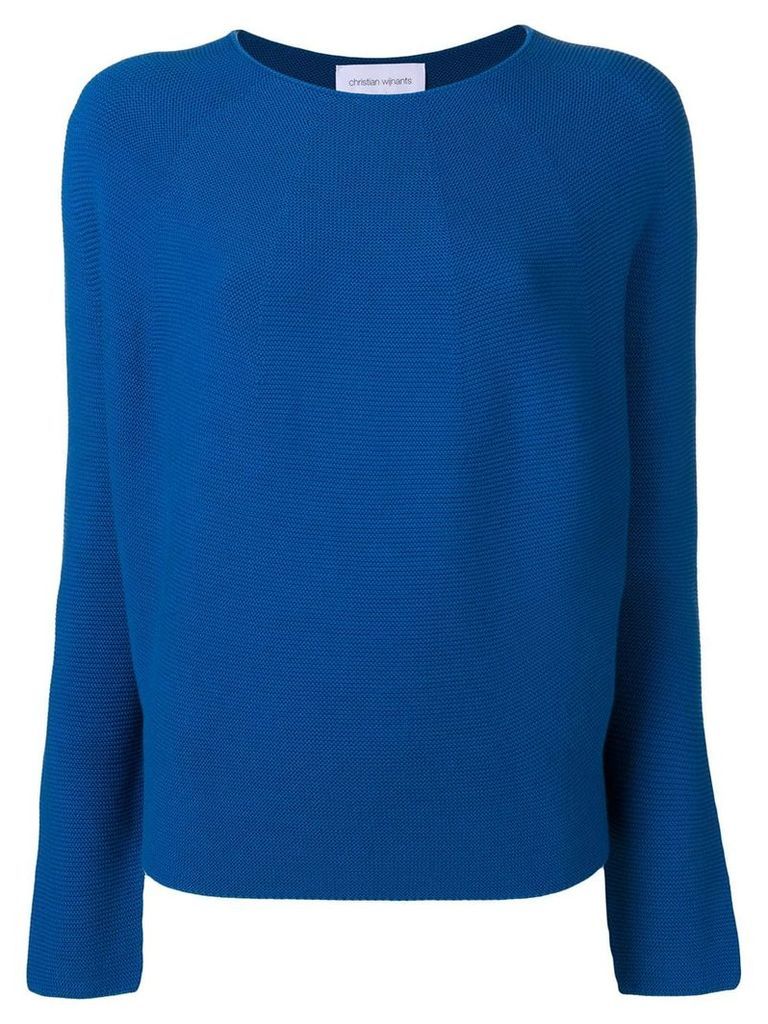 Christian Wijnants classic knit sweater - Blue