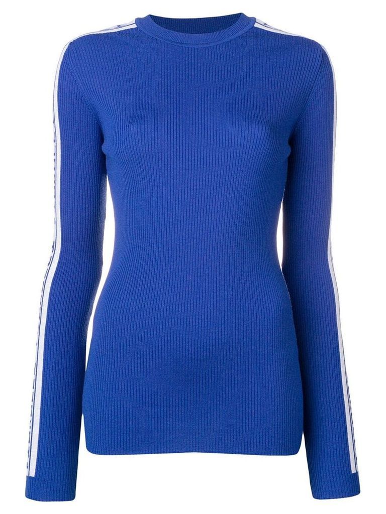 Fiorucci ribbed knit jumper - Blue